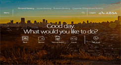 Desktop Screenshot of absa.co.za